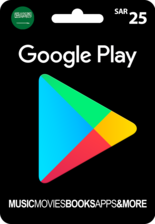 Google Play Gift Card Code 25 SAR KSA (88422)