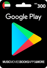 Google Play Gift Code - UAE - 300 AED
