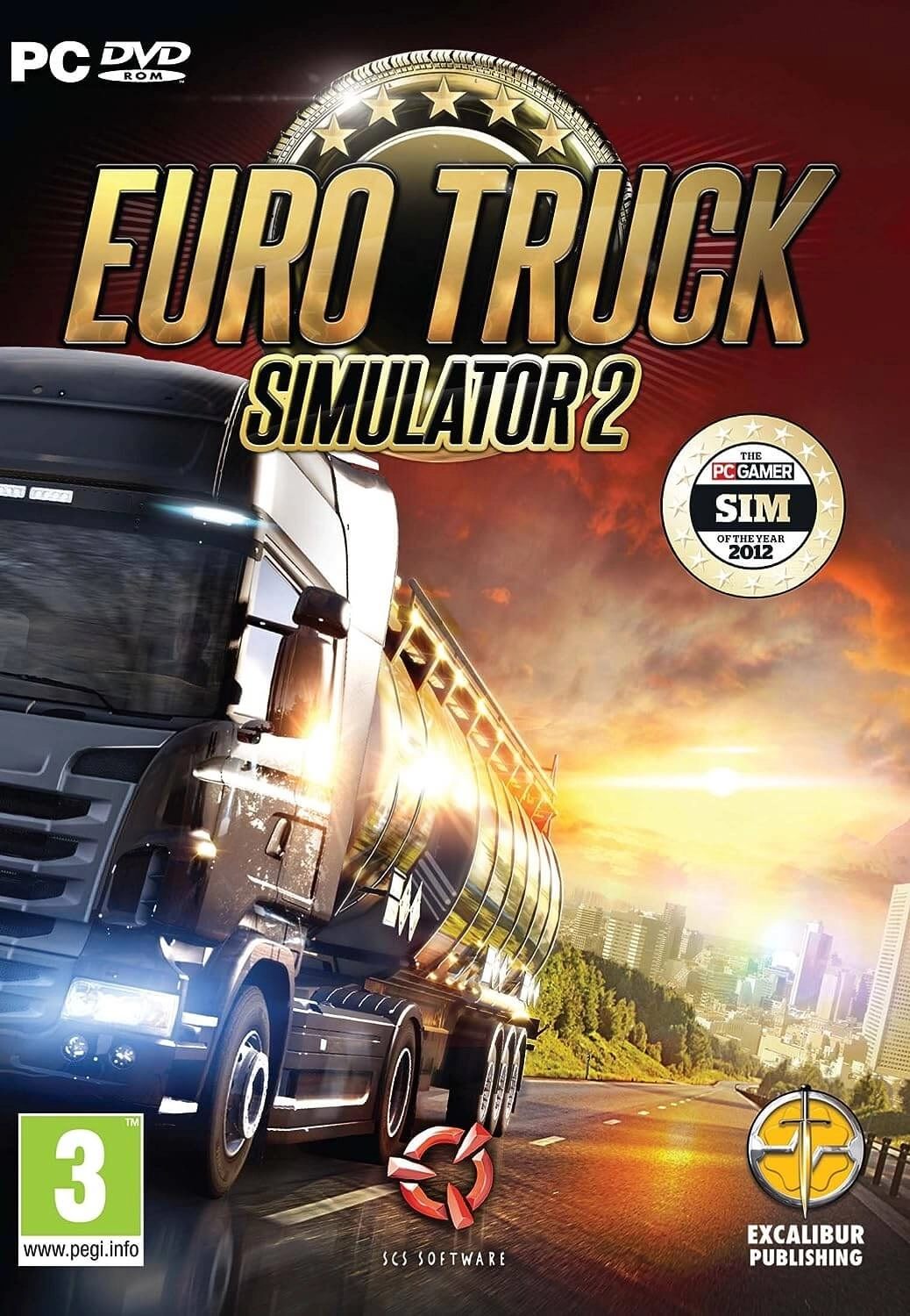 Euro Truck Simulator 2 PC Steam Code   for sale in Egypt from Games2Egypt