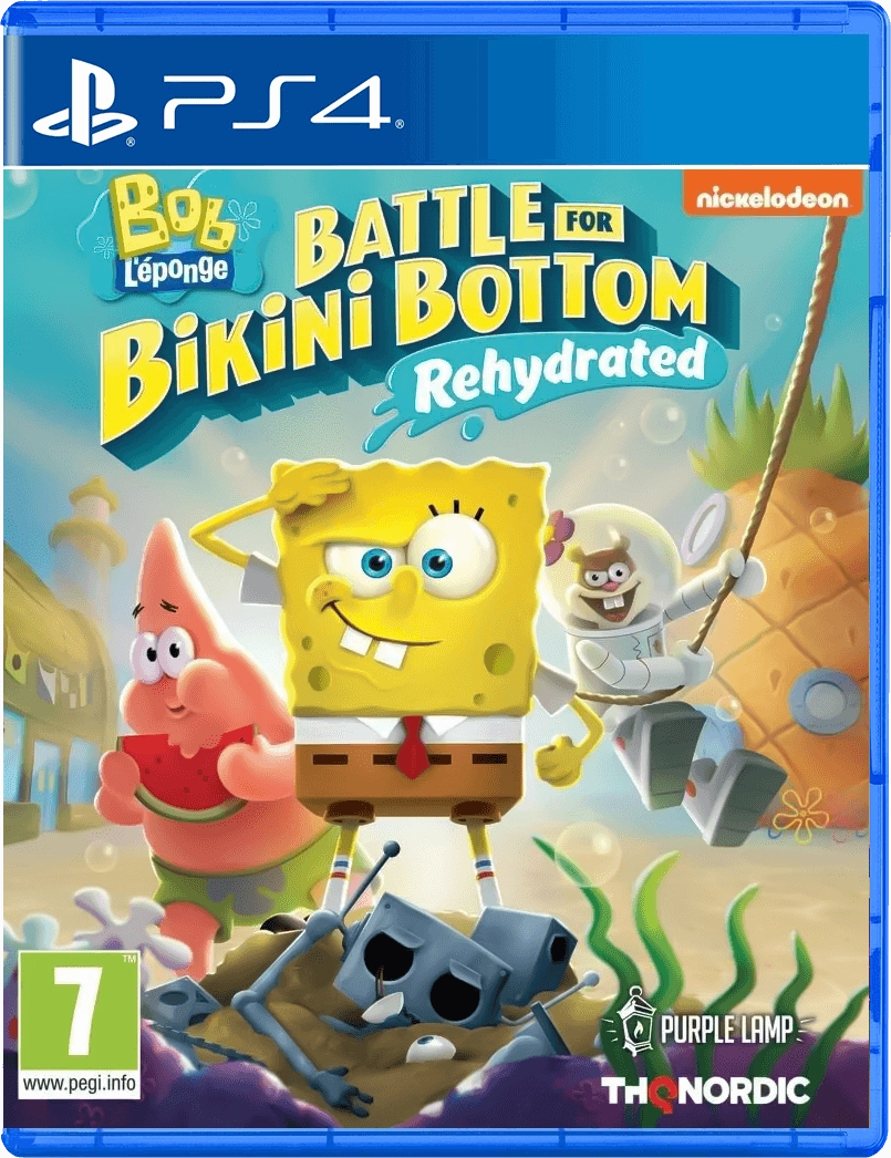 SpongeBob SquarePants: Battle for Bikini Bottom - Rehydrated - PS4 - Used  for sale in Egypt from Games2Egypt