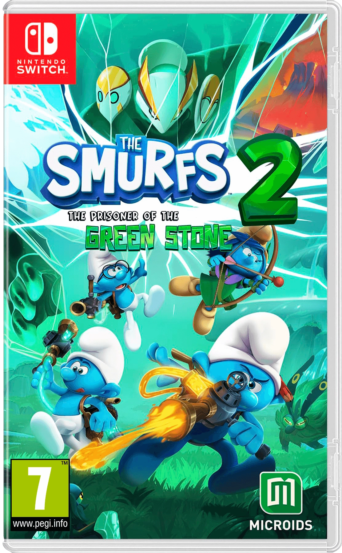 The Smurfs 2: The Prisoner of the Green Stone - Nintendo Switch  for sale in Egypt from Games2Egypt