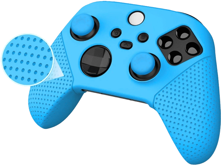 Dobe Silicone Case for Xbox Series X|S Controllers - Blue  for sale in Egypt from Games2Egypt