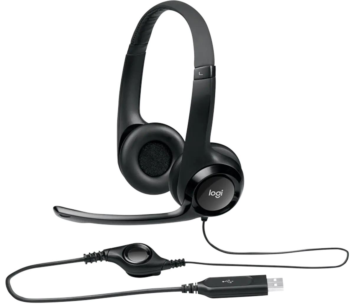 Logitech H390 Wired Gaming Headset for PC - Black  for sale in Egypt from Games2Egypt