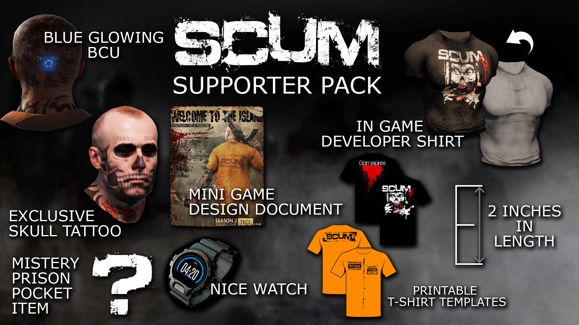 SCUM Supporter Pack  for sale in Egypt from Games2Egypt