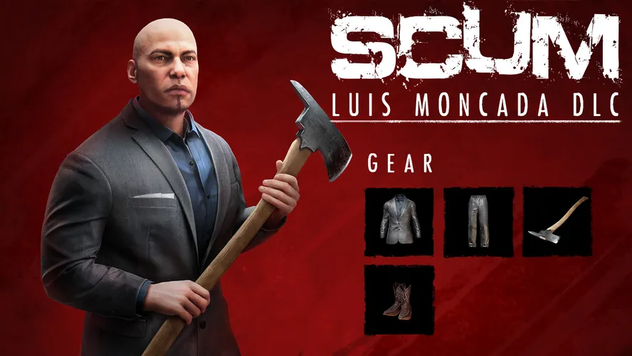 SCUM Luis Moncada Character Pack