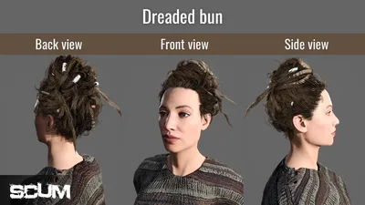 SCUM Female Hair Pack