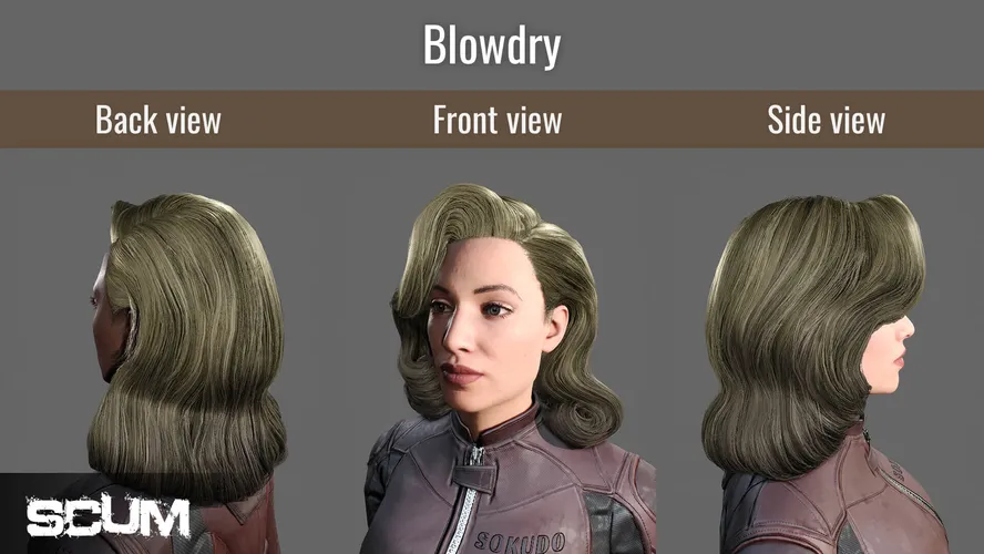 SCUM Female Hair Pack