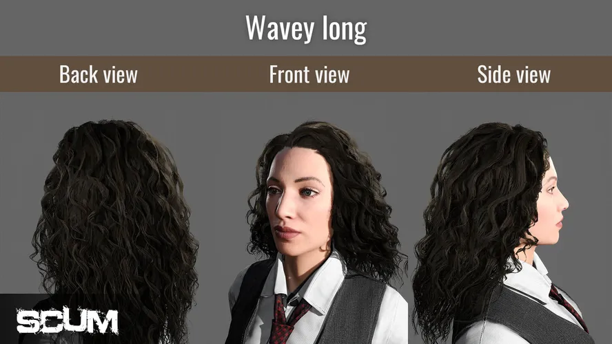 SCUM Female Hair Pack