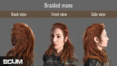 SCUM Female Hair Pack