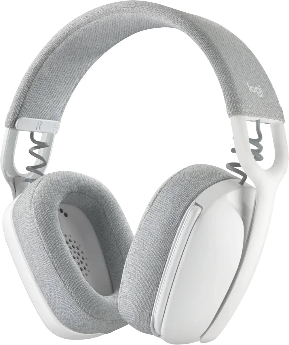 Logitech Zone Vibe 100 Wireless Bluetooth Gaming Headset for PC - White  for sale in Egypt from Games2Egypt