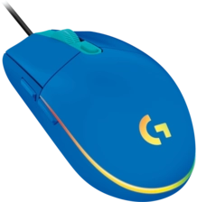 Logitech G102 Wired Gaming Mouse - Blue