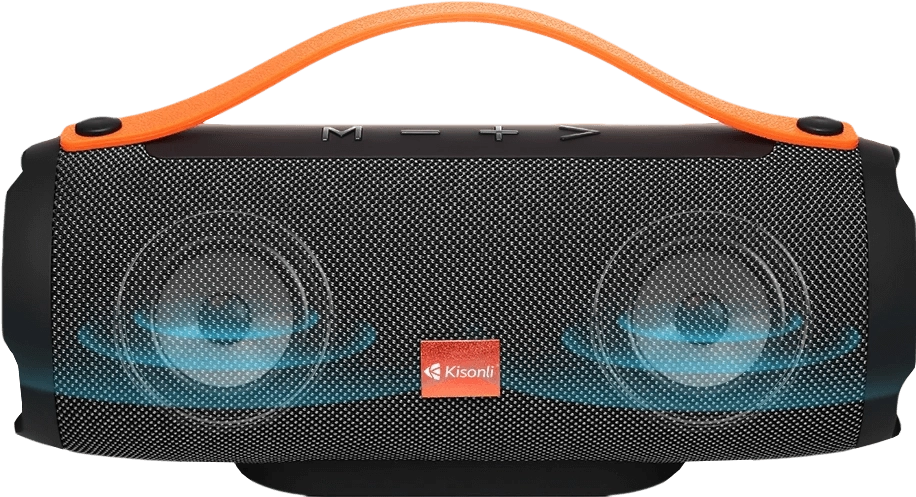 Kisonli M3 Wireless Speaker - Grey  for sale in Egypt from Games2Egypt