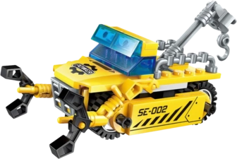 Keeppley Trans Collector THE LEGEND OF CHARIOT 1408 - 59 PCS - Hercules (Mobile Crane) -  for sale in Egypt from Games2Egypt