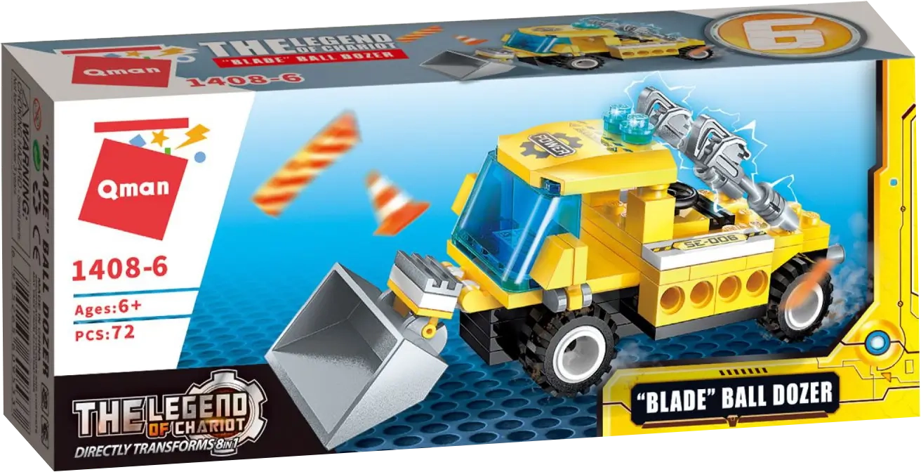 Keeppley Trans Collector THE LEGEND OF CHARIOT - 72 PCS - Blade (Ball Dozer)  for sale in Egypt from Games2Egypt