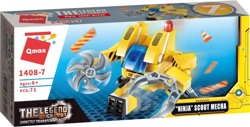 Keeppley Trans Collector THE LEGEND OF CHARIOT - 71 PCS - Ninja (Scout Mecha)  for sale in Egypt from Games2Egypt