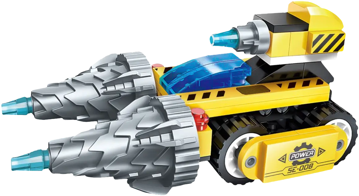 Keeppley Trans Collector THE LEGEND OF CHARIOT - 78 PCS - Storm (Digging Machine)  for sale in Egypt from Games2Egypt