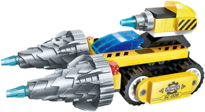 Keeppley Trans Collector THE LEGEND OF CHARIOT - 78 PCS - Storm (Digging Machine) -  for sale in Egypt from Games2Egypt