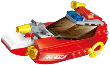 Keeppley Savior Trans Collector THE RENGO 1410 - 79 PCS - Assault Fireboat -  for sale in Egypt from Games2Egypt