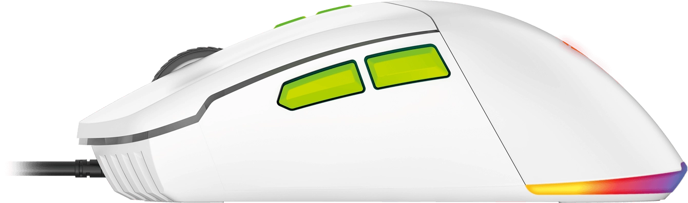 Fantech PHANTOM II VX6 RGB Wired Macro Gaming Mouse - White  for sale in Egypt from Games2Egypt