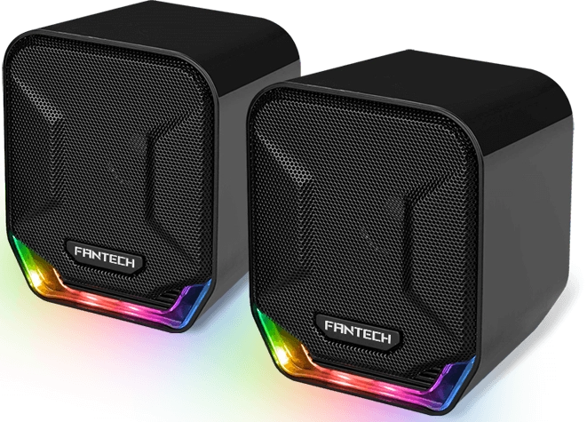 Fantech SONAR GS202 Music and Mobile Gaming Wired Speakers - Black  for sale in Egypt from Games2Egypt