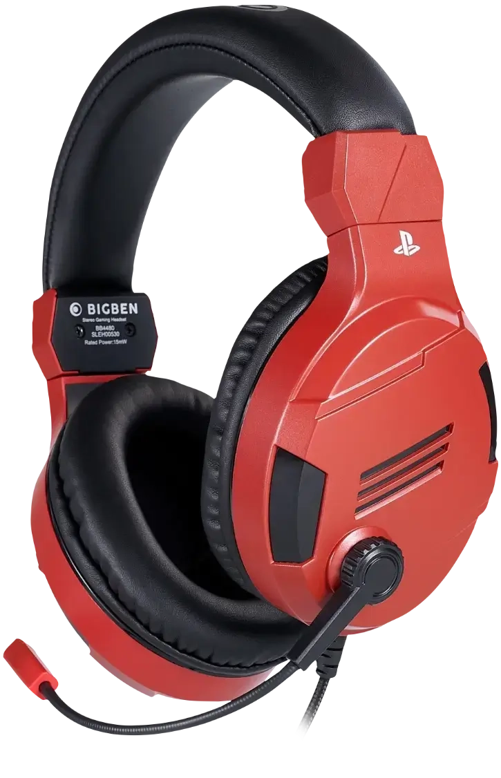 BIGBEN Wired Stereo Gaming Headset - Red  for sale in Egypt from Games2Egypt