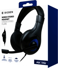 BIGBEN Wired Stereo Gaming Headset V1 - Black and Blue  for sale in Egypt from Games2Egypt