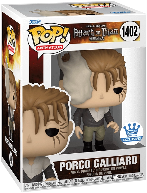 Funko Pop! Anime: Attack On Titan (AoT) - Porco Galliard  for sale in Egypt from Games2Egypt