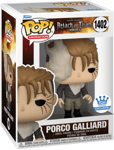 Funko Pop! Anime: Attack On Titan (AoT) - Porco Galliard