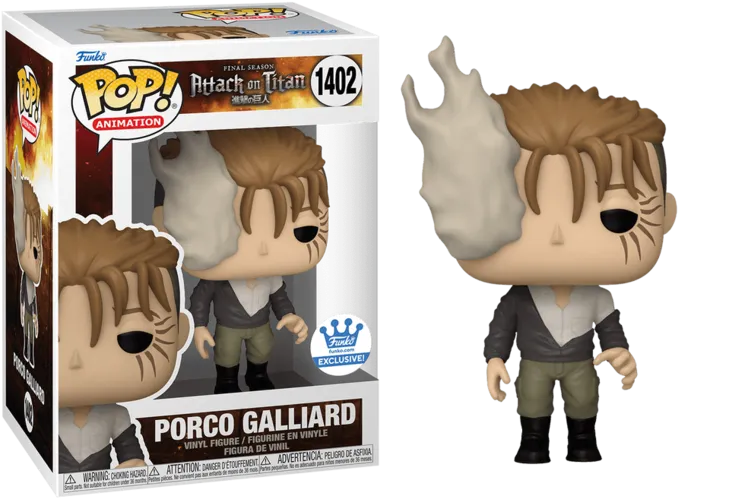 Funko Pop! Anime: Attack On Titan (AoT) - Porco Galliard