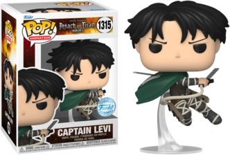 Funko Pop! Anime: Attack On Titan (AoT) - Levi Ackerman  for sale in Egypt from Games2Egypt