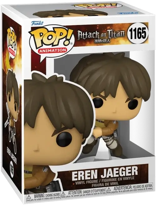 Funko Pop! Anime: Attack On Titan (AoT) - Eren Yeager  for sale in Egypt from Games2Egypt