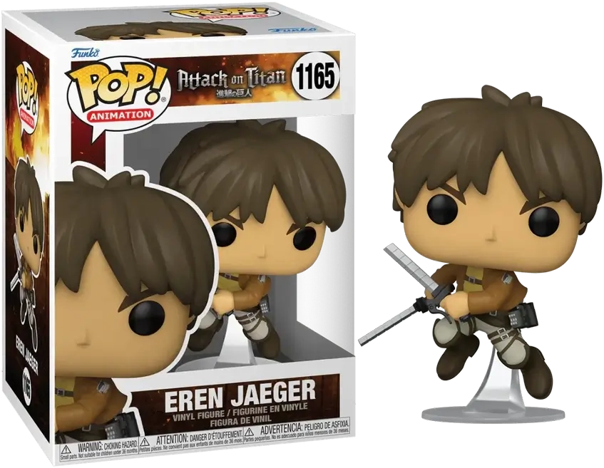 Funko Pop! Anime: Attack On Titan (AoT) - Eren Yeager  for sale in Egypt from Games2Egypt