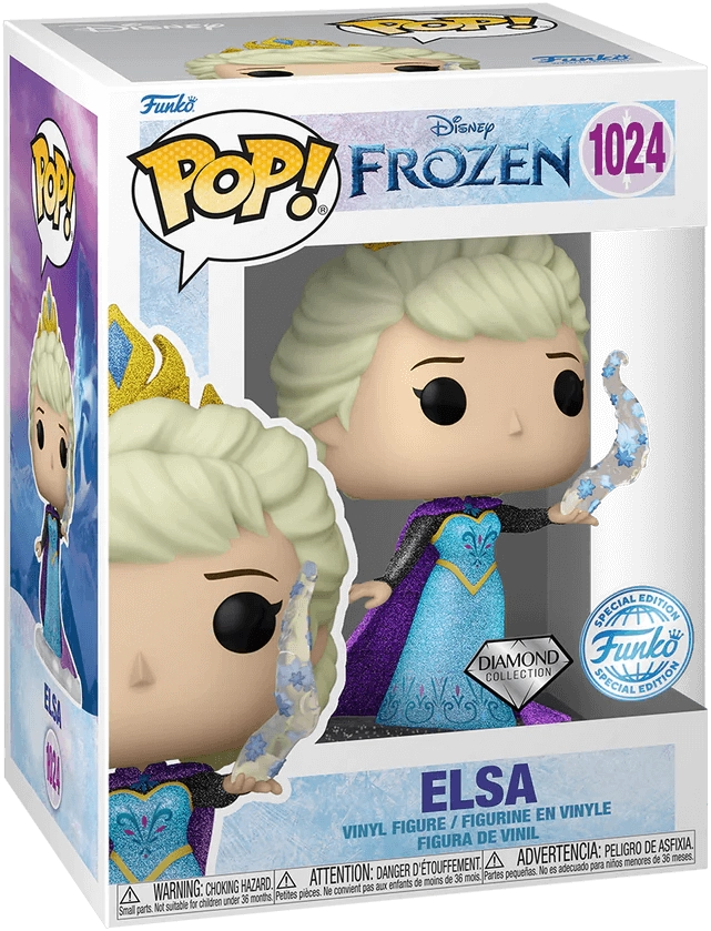 Funko Pop! Disney: Ultimate Princess - Elsa (Diamond)  for sale in Egypt from Games2Egypt