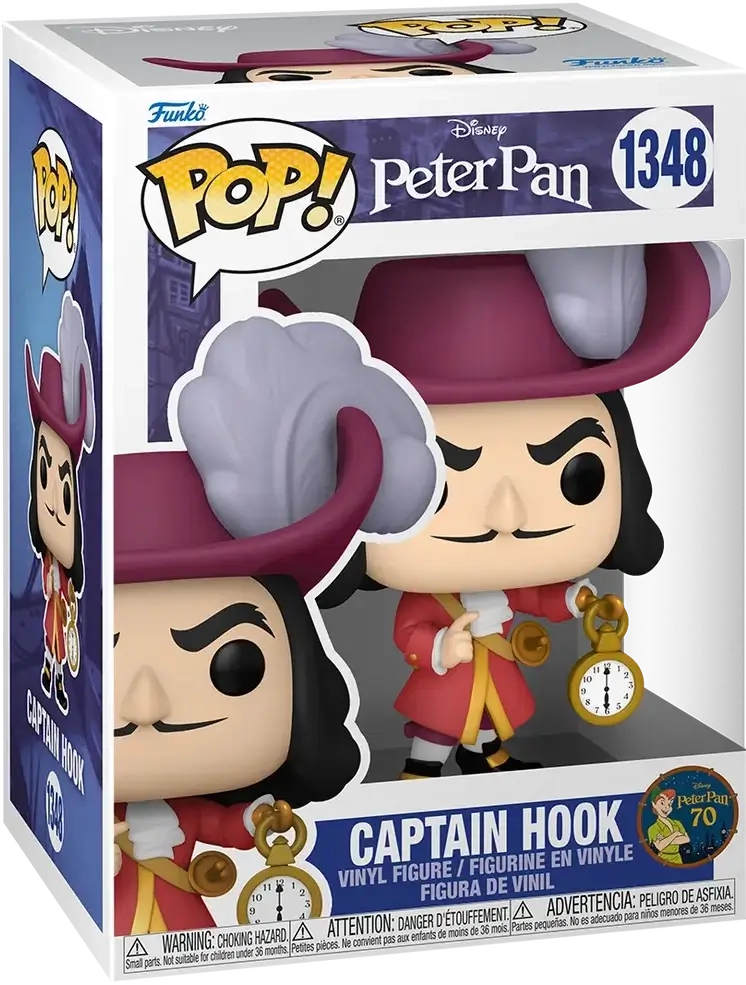 Funko Pop! Disney: Peter Pan - Captain Hook  for sale in Egypt from Games2Egypt