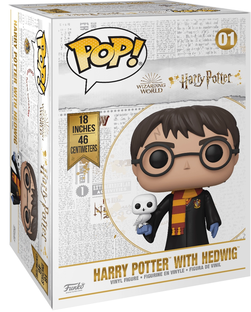 Funko Pop! Mega Size Harry Potter with Hedwig  for sale in Egypt from Games2Egypt