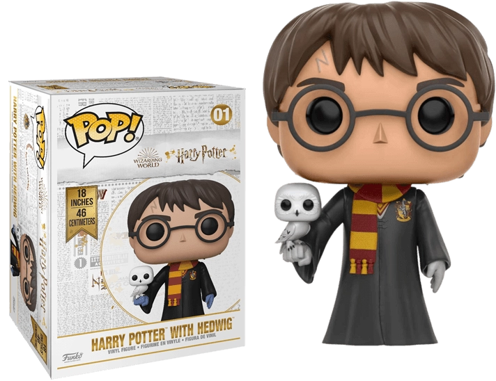 Funko Pop! Mega Size Harry Potter with Hedwig  for sale in Egypt from Games2Egypt