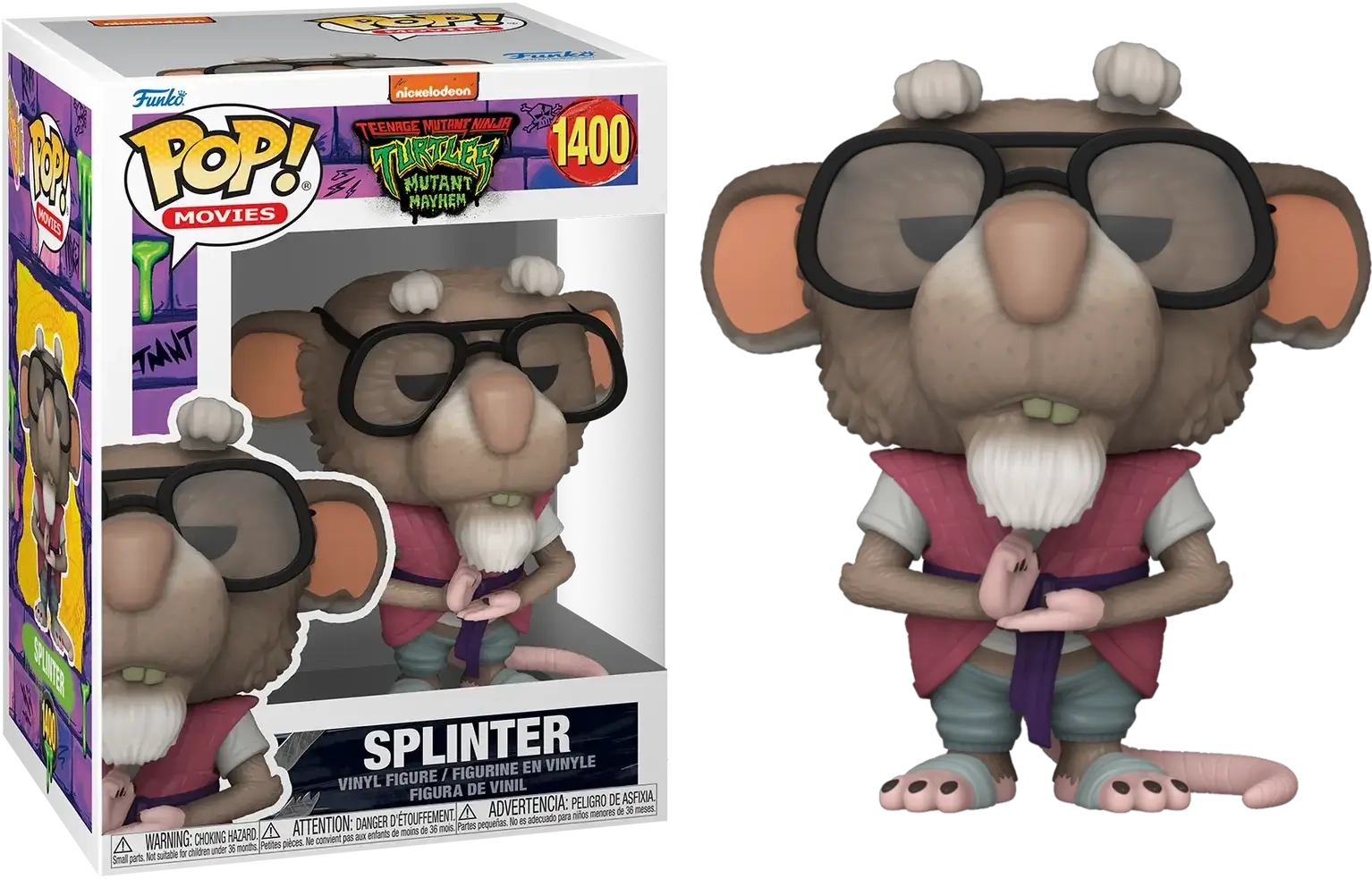 Funko Pop! TV: Teenage Mutant Ninja Turtle - Splinter  for sale in Egypt from Games2Egypt