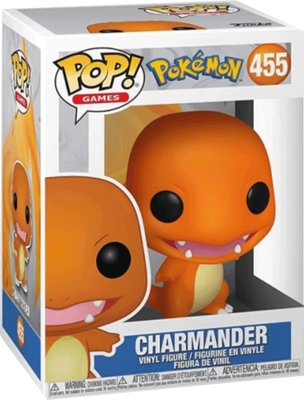 Funko Pop! Games: Pokemon - Charmander Pokedex  for sale in Egypt from Games2Egypt