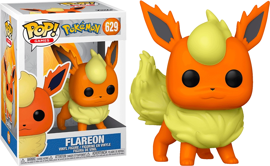 Funko Pop! Pokemon - Flareon Pokedex  for sale in Egypt from Games2Egypt