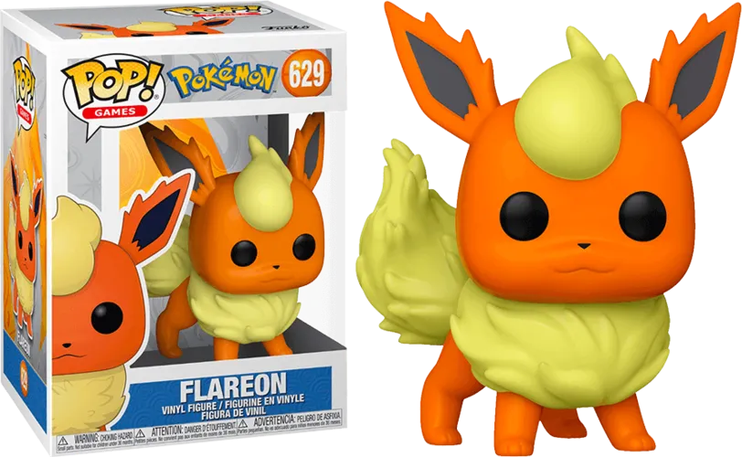 Funko Pop! Pokemon - Flareon Pokedex