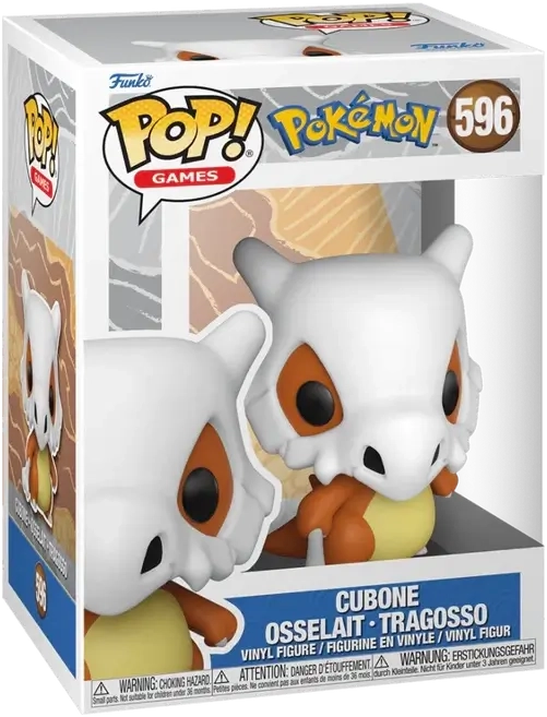 Funko Pop! Games: Pokemon - Cubone Pokedex  for sale in Egypt from Games2Egypt