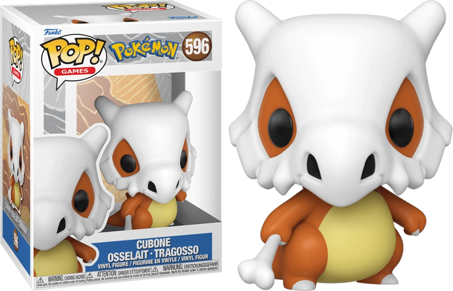 Funko Pop! Games: Pokemon - Cubone Pokedex  for sale in Egypt from Games2Egypt