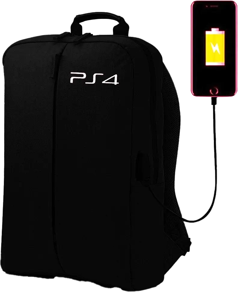 BackPack Bag For PS4 Game Console Storage - Black  for sale in Egypt from Games2Egypt