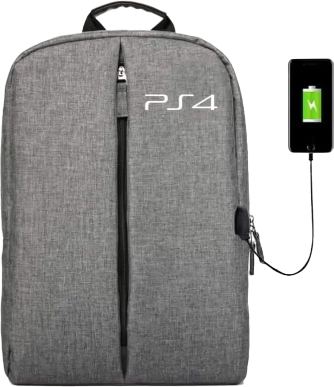 BackPack Bag For PS4 Game Console Storage - Grey  for sale in Egypt from Games2Egypt