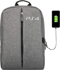 BackPack Bag For PS4 Game Console Storage - Grey (90031)