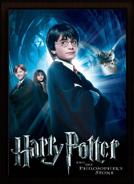 Harry Potter and the Philosopher's Stone 3D Movies Poster  for sale in Egypt from Games2Egypt