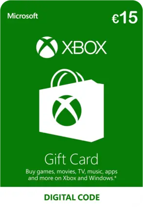 Xbox Live Gift Card EUR 15 Key Europe