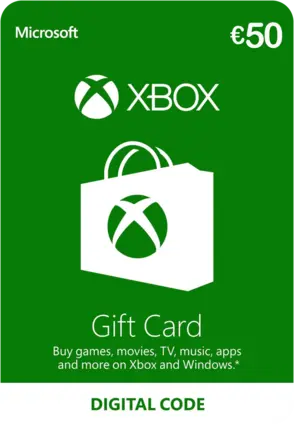 Xbox Live Gift Card EUR 50 Key Europe