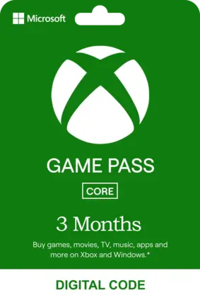 Xbox Game Pass Core 3 Months Xbox Live Key - Turkey