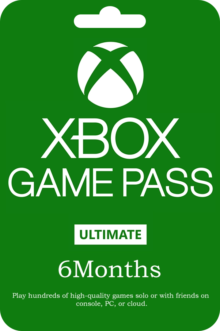 XBOX Game Pass Ultimate 6 Months - KSA  for sale in Egypt from Games2Egypt